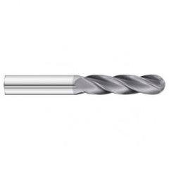 7/16 x 1 x 4 4 Flute Ball Nose  End Mill- Series 3200XL - Caliber Tooling