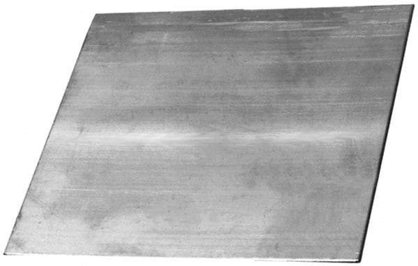 Made in USA - 0.024 Inch Thick x 12 Inch Wide x 12 Inch Long, 304 Stainless Steel Sheet - Intermediate Polished Finish, #4 - Caliber Tooling