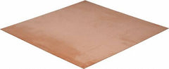 Value Collection - 0.032 Inch Thick x 12 Inch Square, Copper Sheet - Alloy 101 OFHC - Caliber Tooling