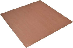 Value Collection - 0.064 Inch Thick x 12 Inch Square, Copper Sheet - Alloy 101 OFHC - Caliber Tooling