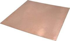 Value Collection - 0.043 Inch Thick x 12 Inch Square, Copper Sheet - Alloy 110 - Caliber Tooling