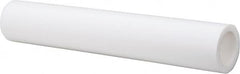 Made in USA - 1-3/4 Inch Outside Diameter x 2 Ft. Long, Plastic Round Tube - PTFE (Virgin), +/- 0.050 Inch Tolerance - Caliber Tooling