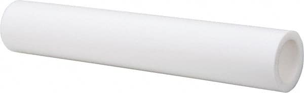 Made in USA - 1-3/4 Inch Outside Diameter x 3 Ft. Long, Plastic Round Tube - PTFE (Virgin), +/- 0.050 Inch Tolerance - Caliber Tooling