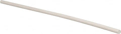 Made in USA - 5' Long, 5/8" Diam, PTFE (Glass-Filled) Plastic Rod - +0.005 Inch Length Tolerance - Caliber Tooling