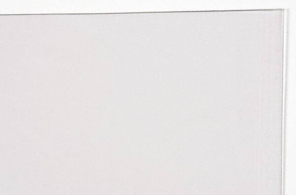 Made in USA - 1 Piece, 10" Wide x 20" Long Plastic Shim Stock Sheet - Clear (Color), ±10% Tolerance - Caliber Tooling