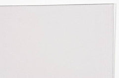 Made in USA - 1 Piece, 21" Wide x 51" Long Plastic Shim Stock Sheet - Clear (Color), ±10% Tolerance - Caliber Tooling