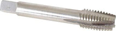 Balax - 5/8-11 UNC, 4 Flute, Bright Finish, Powdered Metal Spiral Point Tap - Plug Chamfer, Right Hand Thread, 3-13/16" OAL, 1" Thread Length, 0.48" Shank Diam, 3B Class of Fit, Series BX100 - Exact Industrial Supply