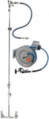 T&S Brass - 35' Spring Retractable Hose Reel - 300 psi, Hose Included - Caliber Tooling