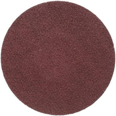 Merit Abrasives - 1-1/2" Disc Diam, 150 Grit, Aluminum Oxide Quick Change Disc - Type R Attaching System, Coated, Brown, 30,000 RPM, ALO Series - Caliber Tooling