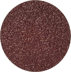 Merit Abrasives - 1-1/2" Disc Diam, 50 Grit, Aluminum Oxide Quick Change Disc - Type R Attaching System, Coated, Brown, 30,000 RPM, ALO Series - Caliber Tooling