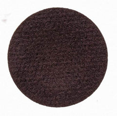 Merit Abrasives - 3/4" Disc Diam, 320 Grit, Aluminum Oxide Quick Change Disc - Type S Attaching System, Coated, Brown, 40,000 RPM, ALO Series - Caliber Tooling