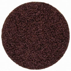 Merit Abrasives - 3/4" Disc Diam, 80 Grit, Aluminum Oxide Quick Change Disc - Type R Attaching System, Coated, Brown, 40,000 RPM, ALO Series - Caliber Tooling