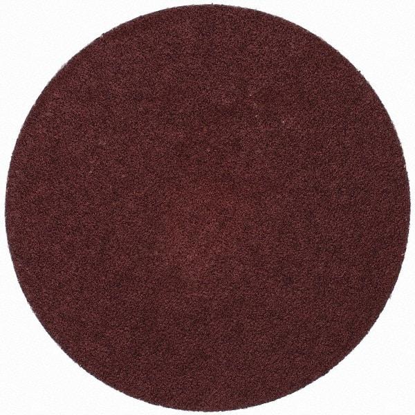 Merit Abrasives - 3" Disc Diam, 100 Grit, Aluminum Oxide Quick Change Disc - Type S Attaching System, Coated, Brown, 20,000 RPM, ALO Series - Caliber Tooling