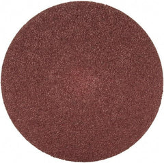 Merit Abrasives - 3" Disc Diam, 80 Grit, Aluminum Oxide Quick Change Disc - Type S Attaching System, Coated, Brown, 20,000 RPM, ALO Series - Caliber Tooling