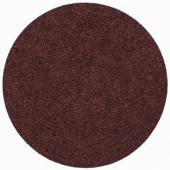 Merit Abrasives - 3" Disc Diam, 60 Grit, Aluminum Oxide Quick Change Disc - Type S Attaching System, Coated, Brown, 20,000 RPM, ALO Series - Caliber Tooling