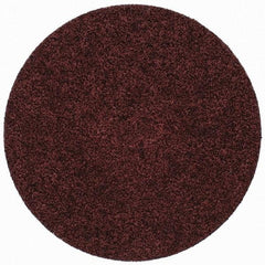 Merit Abrasives - 3" Disc Diam, 40 Grit, Aluminum Oxide Quick Change Disc - Type S Attaching System, Coated, Brown, 20,000 RPM, ALO Series - Caliber Tooling