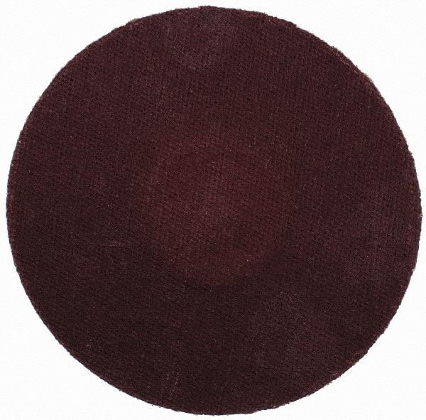 Merit Abrasives - 3" Disc Diam, 320 Grit, Aluminum Oxide Quick Change Disc - Type P Attaching System, Coated, Brown, 20,000 RPM, ALO Series - Caliber Tooling