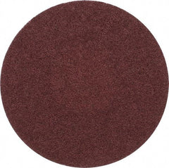 Merit Abrasives - 3" Disc Diam, 60 Grit, Aluminum Oxide Quick Change Disc - Type P Attaching System, Coated, Brown, 20,000 RPM, ALO Series - Caliber Tooling