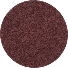 Merit Abrasives - 3" Disc Diam, 36 Grit, Aluminum Oxide Quick Change Disc - Type P Attaching System, Coated, Brown, 20,000 RPM, ALO Series - Caliber Tooling