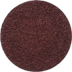 Merit Abrasives - 2" Disc Diam, 36 Grit, Aluminum Oxide Quick Change Disc - Type P Attaching System, Coated, Brown, 30,000 RPM, ALO Series - Caliber Tooling