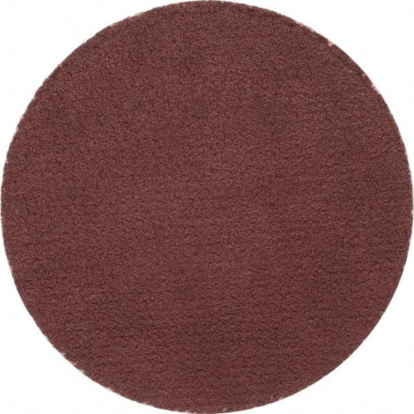 Merit Abrasives - 1-1/2" Disc Diam, 180 Grit, Aluminum Oxide Quick Change Disc - Type P Attaching System, Coated, Brown, 30,000 RPM, ALO Series - Caliber Tooling