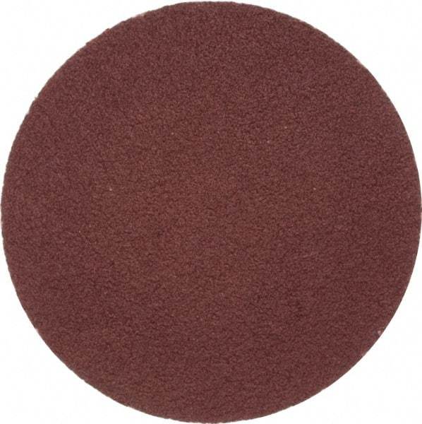 Merit Abrasives - 1-1/2" Disc Diam, 150 Grit, Aluminum Oxide Quick Change Disc - Type P Attaching System, Coated, Brown, 30,000 RPM, ALO Series - Caliber Tooling