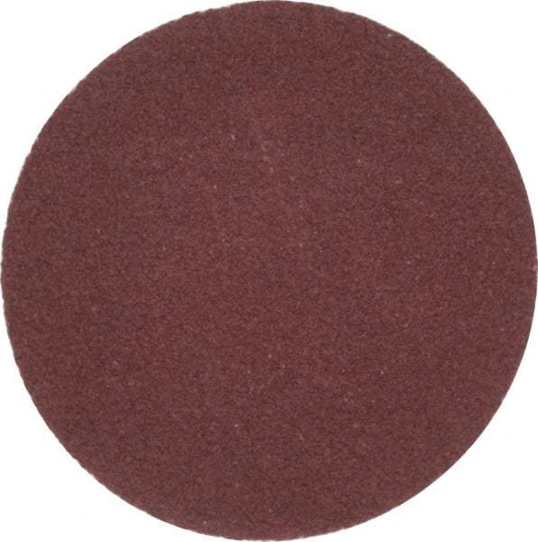 Merit Abrasives - 1-1/2" Disc Diam, 120 Grit, Aluminum Oxide Quick Change Disc - Type P Attaching System, Coated, Brown, 30,000 RPM, ALO Series - Caliber Tooling