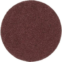 Merit Abrasives - 1-1/2" Disc Diam, 60 Grit, Aluminum Oxide Quick Change Disc - Type P Attaching System, Coated, Brown, 30,000 RPM, ALO Series - Caliber Tooling