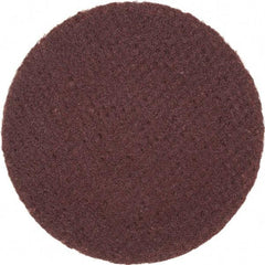 Merit Abrasives - 1" Disc Diam, 320 Grit, Aluminum Oxide Quick Change Disc - Type P Attaching System, Coated, Brown, 40,000 RPM, ALO Series - Caliber Tooling