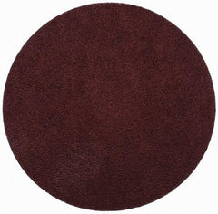 Merit Abrasives - 3" Disc Diam, 100 Grit, Aluminum Oxide Quick Change Disc - Type R Attaching System, Coated, Brown, 20,000 RPM, ALO Series - Caliber Tooling