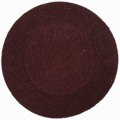 Merit Abrasives - 2" Disc Diam, 240 Grit, Aluminum Oxide Quick Change Disc - Type R Attaching System, Coated, Brown, 30,000 RPM, ALO Series - Caliber Tooling