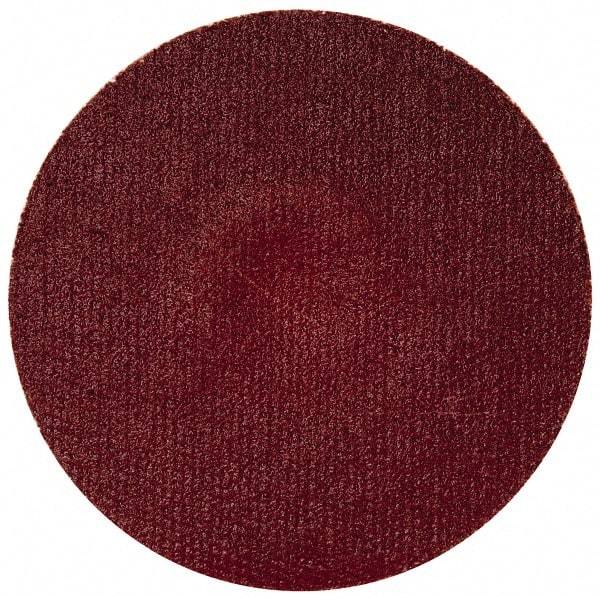 Merit Abrasives - 2" Disc Diam, 240 Grit, Aluminum Oxide Quick Change Disc - Type S Attaching System, Coated, Brown, 30,000 RPM, ALO Series - Caliber Tooling