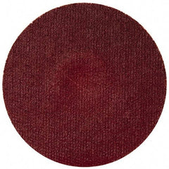 Merit Abrasives - 2" Disc Diam, 240 Grit, Aluminum Oxide Quick Change Disc - Type S Attaching System, Coated, Brown, 30,000 RPM, ALO Series - Caliber Tooling