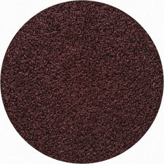 Merit Abrasives - 2" Disc Diam, 50 Grit, Aluminum Oxide Quick Change Disc - Type S Attaching System, Coated, Brown, 30,000 RPM, ALO Series - Caliber Tooling