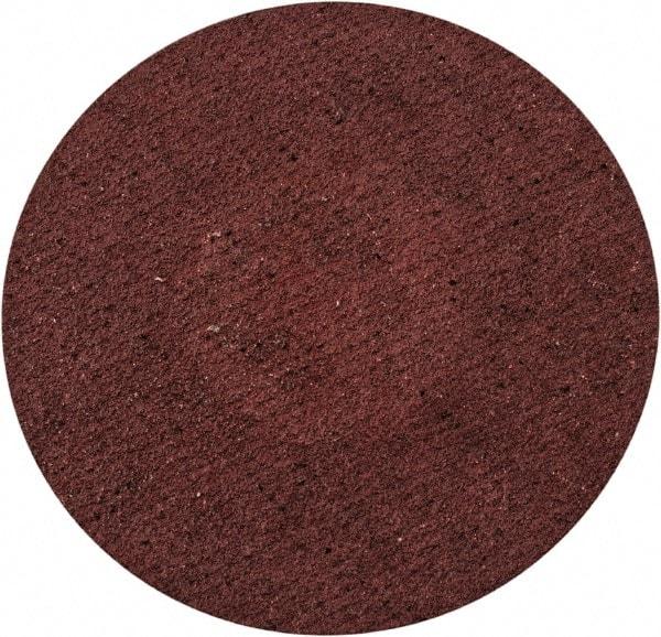 Merit Abrasives - 1-1/2" Disc Diam, 180 Grit, Aluminum Oxide Quick Change Disc - Type R Attaching System, Coated, Brown, 30,000 RPM, ALO Series - Caliber Tooling