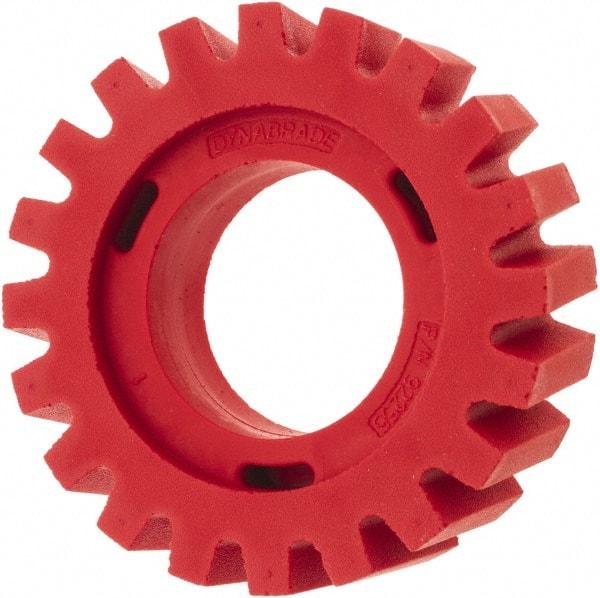 Dynabrade - 4" Diam Angle & Disc Grinder Eraser Wheel - For Use with Dynazip Eraser Tools - Caliber Tooling