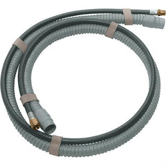 Dynabrade - 10' Long Power Sander Vacuum Hose & Air Line Assembly - 1" Diam, For Use with Random Orbital Sanders - Caliber Tooling