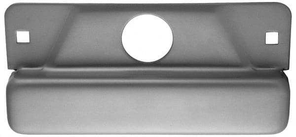 Don-Jo - 8" Long x 3-1/2" Wide Strike Protector - Silver Coated Steel - Caliber Tooling