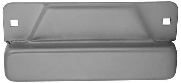 Don-Jo - 8" Long x 3-1/2" Wide Strike Protector - Silver Coated Steel - Caliber Tooling