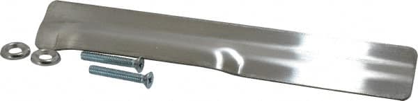 Don-Jo - 10" Long x 1-1/2" Wide, Latch Protector - Stainless Steel - Caliber Tooling