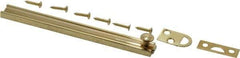 Don-Jo - 4" Long, 1/2" Wide Brass Slide Bolt - US3 Bright Brass - Caliber Tooling