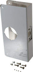 Don-Jo - 4-1/4" Wide x 9" High, Stainless Steel, Door Reinforcer - 1-3/4" Thick Door, 2-3/4" Backset - Caliber Tooling