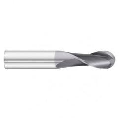 15/32 x 1 x 3 2 Flute Ball Nose  End Mill- Series 3215SD - Caliber Tooling