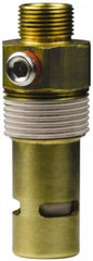 Conrader - 1" Brass Check Valve - In-Tank, Comp x MNPT - Caliber Tooling