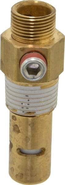 Conrader - 1/2" Brass Check Valve - In-Tank, Comp x MNPT - Caliber Tooling