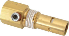 Conrader - 1/2 x 1/2" Brass Check Valve - In-Tank, FNPT x MNPT - Caliber Tooling