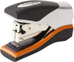 Swingline - 40 Sheet Half Strip Stapler - Silver/Orange/Black - Caliber Tooling