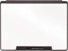 Quartet - 24" High x 36" Wide Dry Erase - Melamine, Includes Dry-Erase Marker, Eraser & Mounting Kit - Caliber Tooling