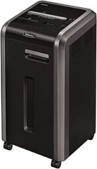 FELLOWES - 5/64 x 15/32" Strip, 16 Sheet Micro Cut Commercial Shredder - 17-3/4" Long x 17-1/8" Wide x 30-3/4" High, Level 5 Security, 16 Gal Wastebasket - Caliber Tooling