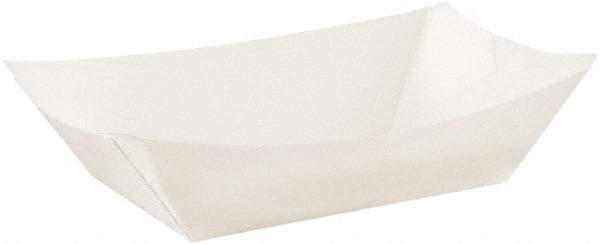 Dixie - Kant Leek Polycoated Paper Food Tray, 3 Pound, 250/Pack 2/Case - White - Caliber Tooling